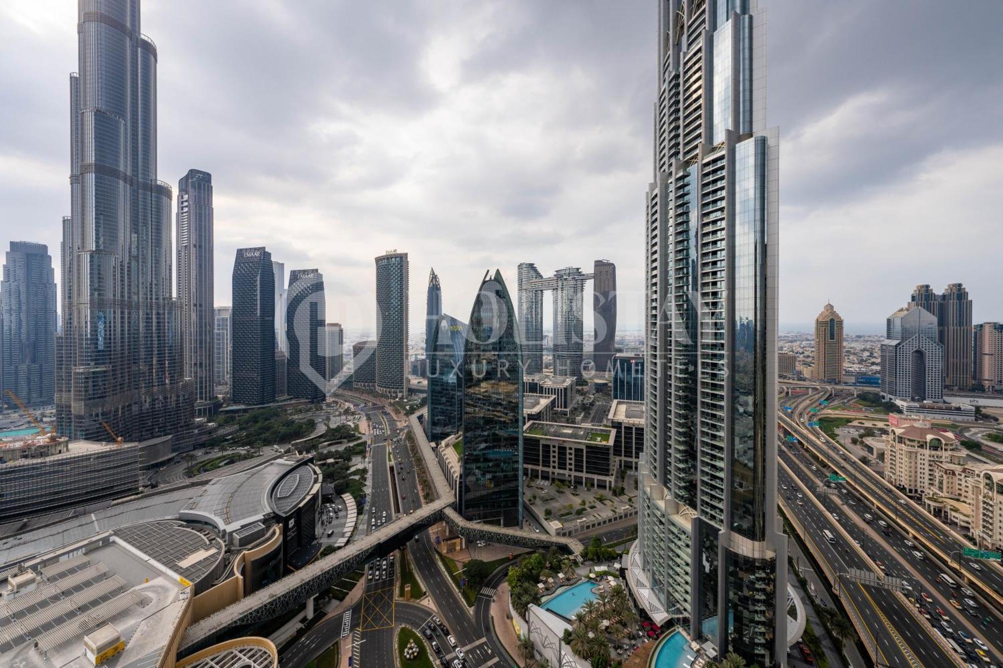 Holistay Luxury Homes - Burj Khalifa View - Direct Access Dubai Mall Exterior foto